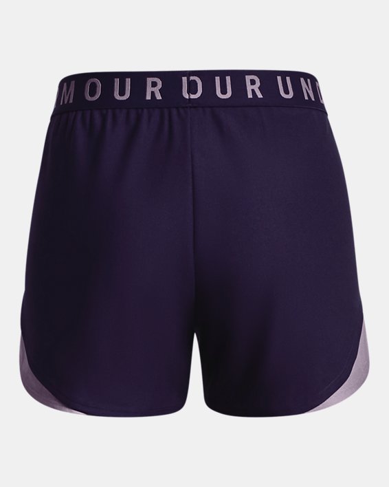 Women's UA Play Up Shorts 3.0, Purple, pdpMainDesktop image number 5